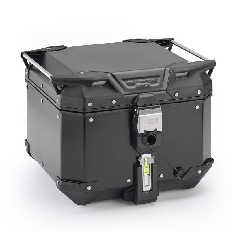 Maleta aluminio negro Givi Trekker Outback Evo Smart 42L Maleta